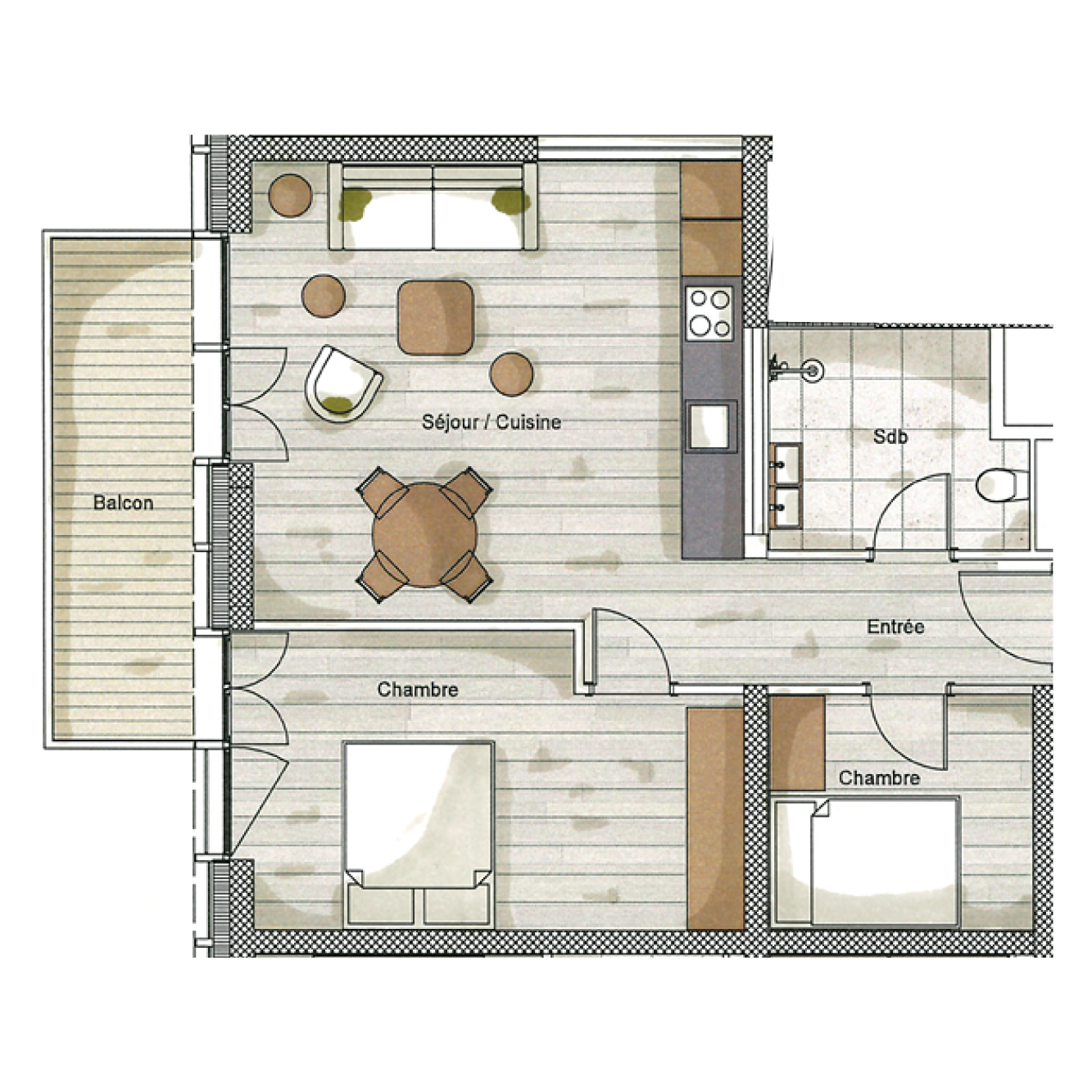 plan Appartement 83