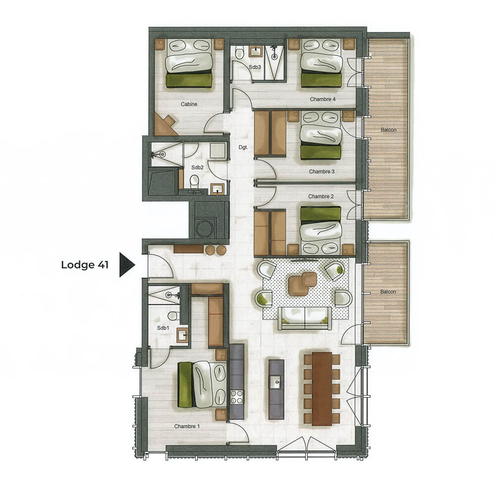 plan Appartement 41